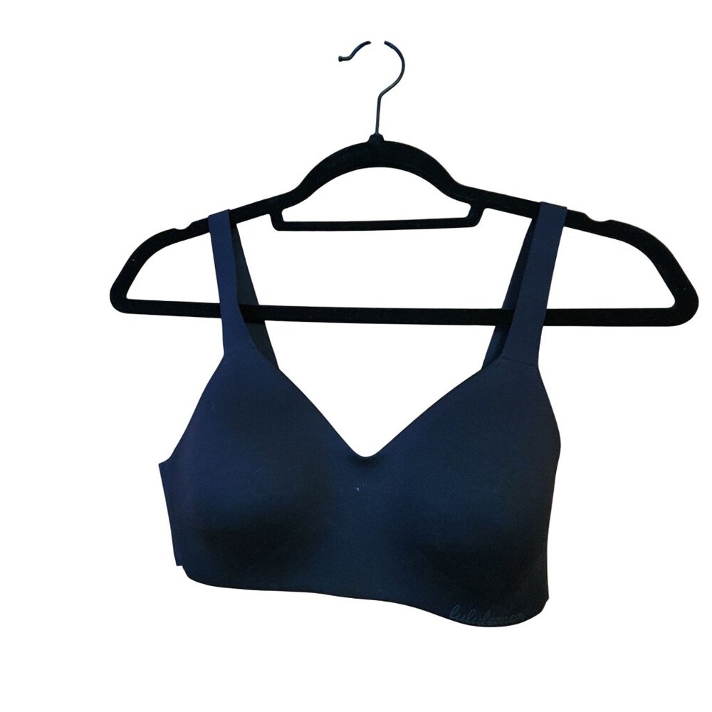 Lululemon Hold True Bra Black Wireless Bra Size 34B